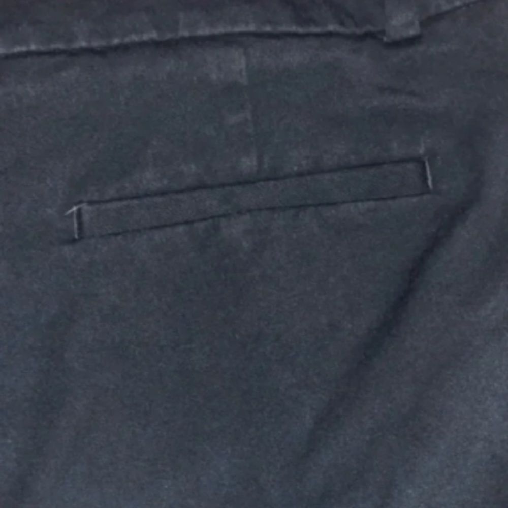 Loft Black Cropped Pixie Work Pants - Picture 5 of 8